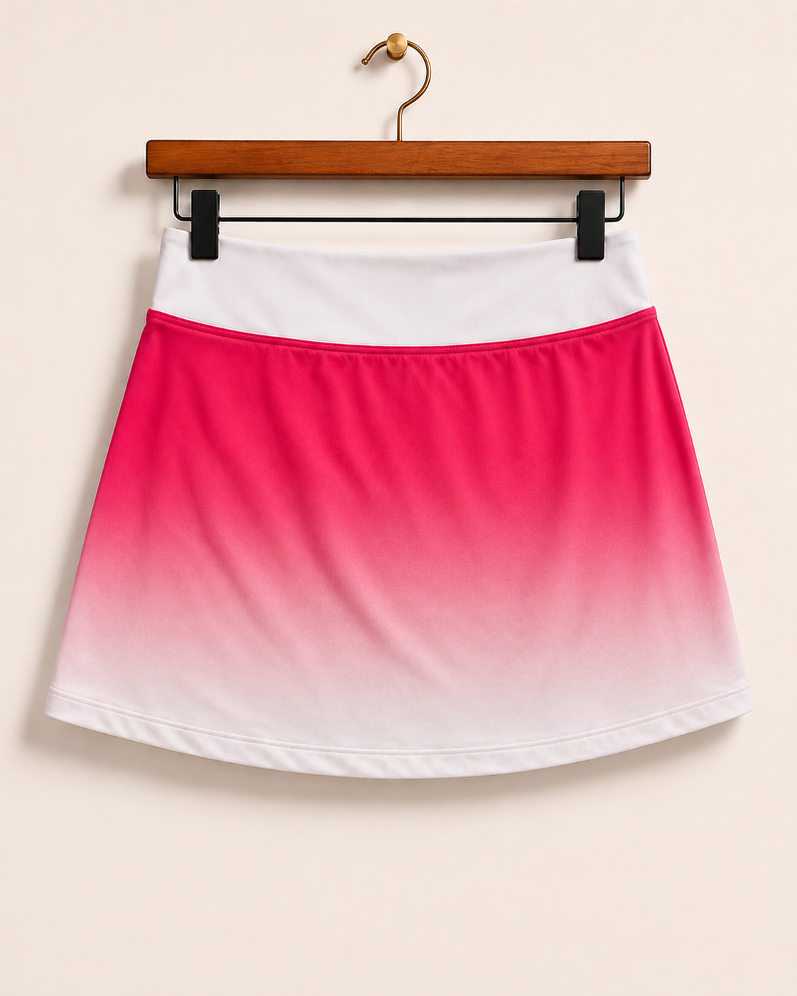 Pink Performance Ombré Tennis Skirt